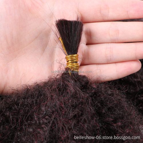 Hot sell Marley Afro Twist Synthetic Braiding Hair Crochet Extensions Small marley hair Afro Kinky Marley Braids
